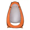 1-2 Person Portable Pop Up Toilet Shower Tent Changing Room Dressing Tent Camping Shelter Orange