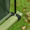 1 Person Folding Camping Cot, Portable Outdoor with Carry Bag, 2-in-1 Elevated Camping Bed Tent Single