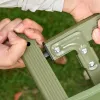 1 Person Folding Camping Cot, Portable Outdoor with Carry Bag, 2-in-1 Elevated Camping Bed Tent Single