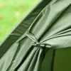 1 Person Folding Camping Cot, Portable Outdoor with Carry Bag, 2-in-1 Elevated Camping Bed Tent Single