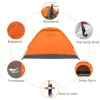 1-Person Waterproof Camping Dome Tent Outdoor Hiking Orange