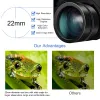 10-180X100 High-Powered Binoculars, 8-24x Magnification, 50mm Objective Lens, Low Light Night Vision, Multi-Layer Coated Aspherical Lenses