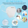 10 PCS Disposable KN95 Mask FFP2 Soft Breathable Protective Mask 95% Filtration Safety Masks