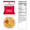 240 Serving Package - 40 lbs - Includes: 1 - 120 Serving Entrees Bucket and 1 - 120 Serving Breakfast Bucket