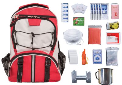 64 Piece Survival Back Pack