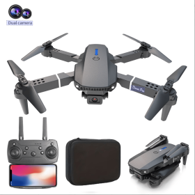 Pro Foldable Dual-Camera Drone with Remote Controller & Carrying Case | HD FPV Quadcopter for Adults & Teens
