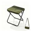 Portable Camping Stool & Folding Small Chair - Compact Folding Stool, Durable Collapsible Stool for Fishing, Hiking, BBQ, Outdoor Events