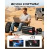 1000W Power Inverter, 12V DC to 120V AC Modified Sine Wave Inverter, Car Charger Converter with USB & Type-C Port, 2 AC Outlets, LED Indicator Light