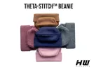 HAAKWEAR Theta-Stitch Cuffed Beanie - Designed and Made in USA (Patent Pending Design) - Denim Blue