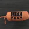 Life Tent Emergency Survival Shelter; 2 Person Emergency Tent; Emergency Shelter; Tube Tent; Survival Tarp - Includes Survival Whistle - Waterpro
