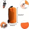 Life Tent Emergency Survival Shelter; 2 Person Emergency Tent; Emergency Shelter; Tube Tent; Survival Tarp - Includes Survival Whistle - Waterpro