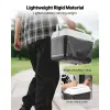 Portable Cooler, 8.5 QT Hard Cooler with Ice Retention and Heavy-Duty Handles, Lightweight Rigid Material Insulated Portable Cooler