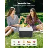Portable Cooler, 8.5 QT Hard Cooler with Ice Retention and Heavy-Duty Handles, Lightweight Rigid Material Insulated Portable Cooler