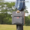 Portable Power Station 300W&Foldable Solar Panel, Li-Ion Battery Bank With AC/USB/DC Outputs