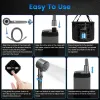 Portable Shower for Camping Include IPX7 Waterproof 6000mAh Rechargeable Shower Pump Filtered Shower Head 5.3Gallon Foldable Bucket For Hiking Beach T