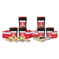 720 Serving Package - 120 lbs - Includes: 3 - 120 Serving Entrees Buckets and 3 - 120 Serving Breakfast Buckets