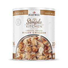 Simple Kitchen FD Diced Chicken - 16 Serving Can