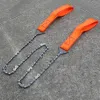 Portable Survival Chain Saw; Pocket Camping Hiking Tool; Outdoor Hand Wire Saw