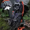 1 pair Outdoor ice claw anti slip shoe cover hiking shoe nail chain stainless steel anti slip snow climbing anti fall shoe nail chain