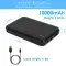 1Pc 30000mAh 20000mAh 1W MAh Fast Charging Power Bank Charger With 1 USB Cable Fit For IOS Phone 15 14 13 And More
