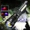 LED Super Powerful Rechargeable Torch Flood Light,Focus Adjustable Water Resistant Handheld Light For Outdoor Camping, Fishing, Hunting, Climbing
