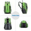 36L Travel Backpack Waterproof Hiking Daypack with Multiple Compartments and Pockets, Nylon Backpack for Camping
