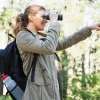 1Pc 40 Plus 40 HD Optical Monocular Telescope With FMC Lens For Outdoor Low Light Vision Scope Phone Holder Tripod Compass For Bird Watching Hunt
