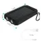 1Pc 1W MAh Solar Power Bank External Battery Pack Dual USB Interface Outdoor Charger With Battery Indicators SOS LED Lights Compass Camping Hikin