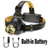 12000000lm LED Headlamp USB Rechargeable Headlight Head Torch Lamp Flashlight