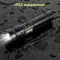 LED Rechargeable Torch 10,000 Lumens, Very Bright Flashlight, Flashlight, USB, 4 Light Modes, Zoomable, IPX4 Waterproof For Camping