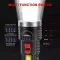 LED Flashlight Torch Rechargeable Work Light Built-in Battery