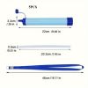 5 PCS, Personal Water Filter for Hiking, RV Camping, Travel, and Emergency Preparedness