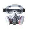 Respirator Mask with Safety Glasses Filters for Dust