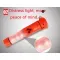 Red&Yellow Multi-functional Car Safety Hammer With Flashlight