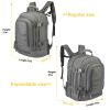 Military Bug Out Bag Expandable Backpack Tactical Daypack With Waist Strap for Outdoor Hiking Hunting