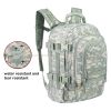 Military Outdoor Backpack Expandable Backpack Tactical Daypack With Waist Strap for Hiking Hunting Outdoor