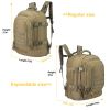 Military Bug Out Bag Expandable Backpack Tactical Daypack With Waist Strap for Outdoor Hiking Hunting