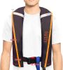 Manual Inflatable Life Jacket|Life Vest for Adults|PFD Low Profile|Supports up to 330 lbs