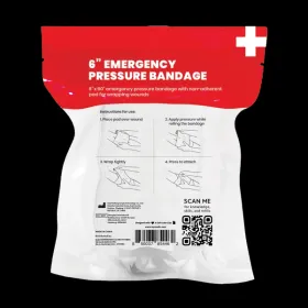 Emergency Pressure Bandage (size: 4" x 36")