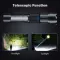 LED Super Powerful Rechargeable Torch Flood Light,Focus Adjustable Water Resistant Handheld Light For Outdoor Camping, Fishing, Hunting, Climbing
