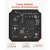 Inverter Generator, 2900W Peak Watt Quiet Inverter Generator, Portable Inverters Generators for Home Use, Gas Powered