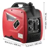 Inverter Generator, 2900W Peak Watt Quiet Inverter Generator, Portable Inverters Generators for Home Use, Gas Powered