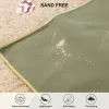 Microfiber Towel Perfect Travel & Gym & Camping Towel. Quick Dry - Super Absorbent - Ultra Compact - Lightweight. Suitable for Trip, Beach, Shower