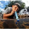 5 PCS, Personal Water Filter for Hiking, RV Camping, Travel, and Emergency Preparedness