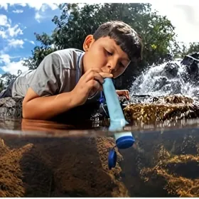 5 PCS, Personal Water Filter for Hiking, RV Camping, Travel, and Emergency Preparedness (SKU: HC894806914-07-01)