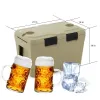Portable Cooler Hard Shell Ice Chest for Outdoor Camping