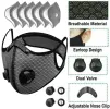Reusable Half Face Cover Mask Respirator Anti Pollution Facepiece Sports Masks